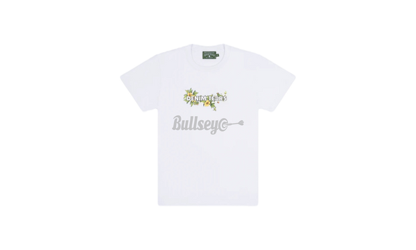 Denim Tears Floral Logo White T-Shirt-Bullseye Sneaker Boutique