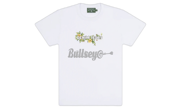 Denim Tears Floral Logo White T-Shirt-Bullseye Sneaker Boutique