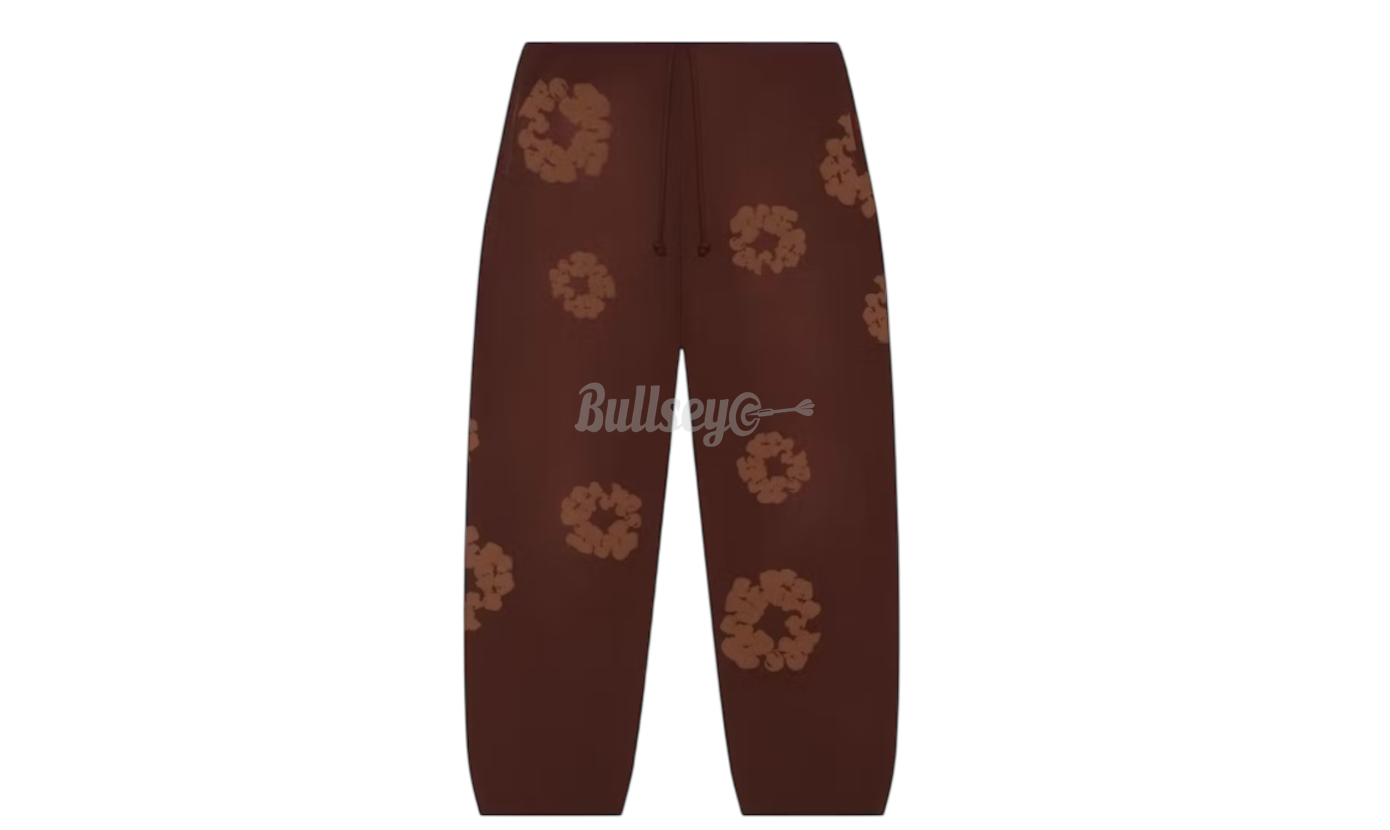 Denim Tears Mono Cotton Wreath Brown Sweatpants-Bullseye Sneaker Boutique