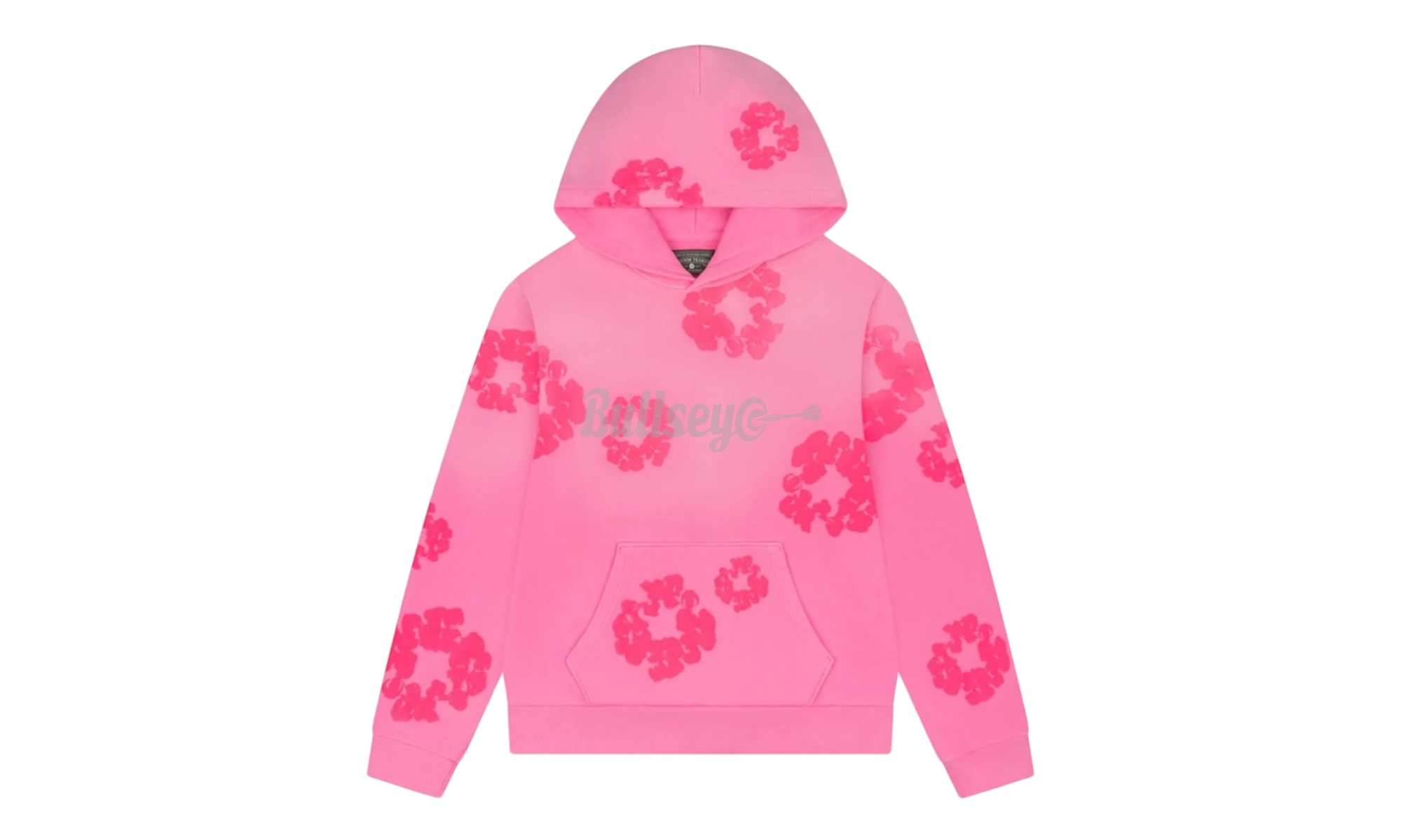 Denim Tears Mono Cotton Wreath Pink Hoodie-Bullseye Sneaker Boutique