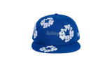 Denim Tears New Era Cotton Wreath Blue Fitted Hat-Oz Standard Flex Cap S21SX417