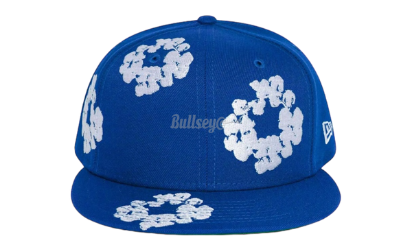 Denim Tears New Era Cotton Wreath Blue Fitted Hat-Sac Gucci en très bonne état très peu mis