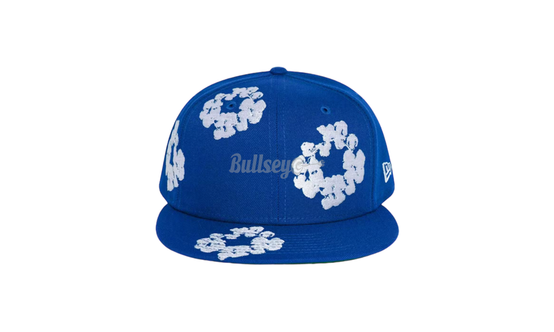 Denim Tears New Era Cotton Wreath Blue Fitted Hat-Oz Standard Flex Cap S21SX417