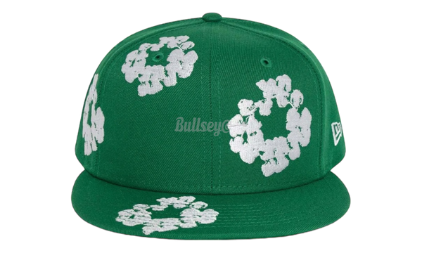 Denim Tears New Era Cotton Wreath Green Fitted Hat-Sac Gucci en très bonne état très peu mis