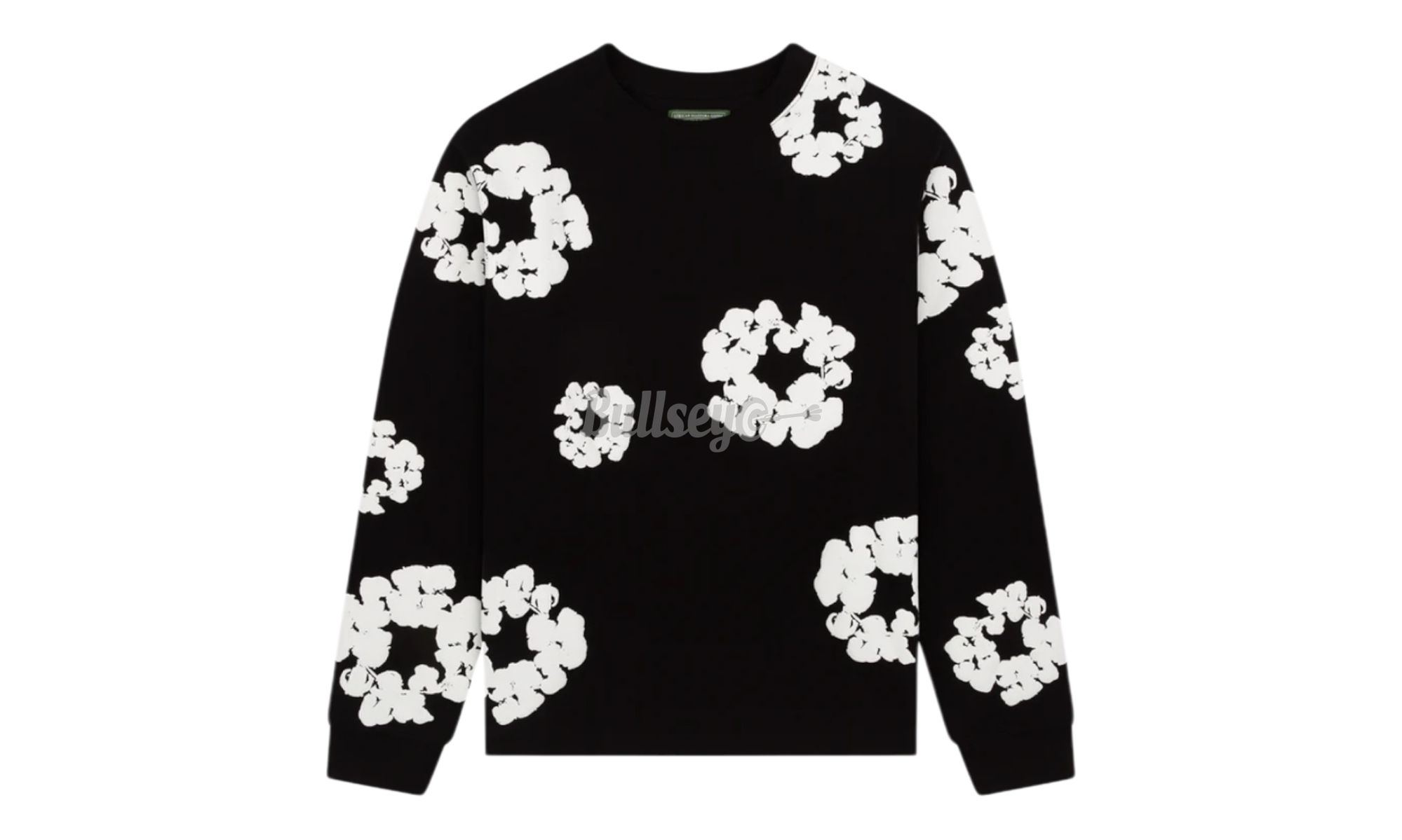 Denim Tears The Cotton Wreath Black Longsleeve T-Shirt-Bullseye Sneaker Boutique