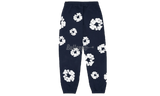 Denim Tears The Cotton Wreath Navy Sweatpants