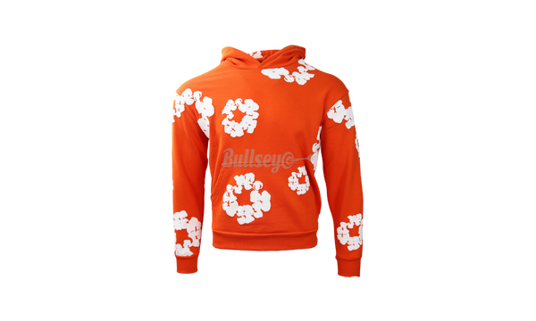 Denim Tears The Cotton Wreath Orange Hoodie (PreOwned)-Bullseye Sneaker Boutique