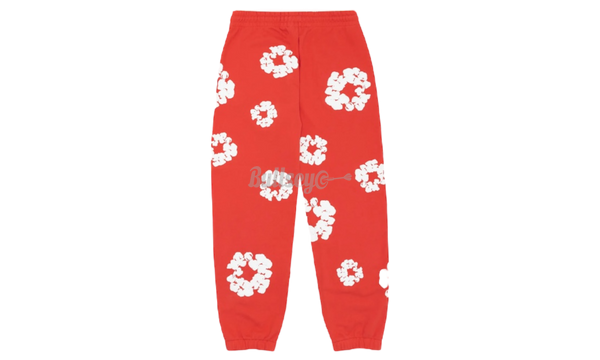 Denim Tears The Cotton Wreath Red Sweatpants