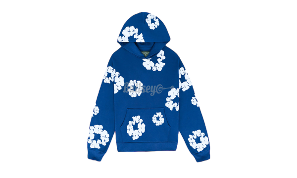 Denim Tears The Cotton Wreath Royal Blue Hoodie-Bullseye voladoras Sneaker Boutique
