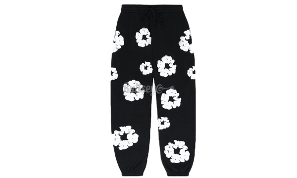 Denim Tears The Cotton Wreath Sweatpants Black-Кроссовки nike air jordan retro1 black white