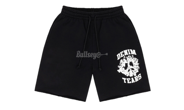 Denim Tears University Black Shorts-adidas harden vol 2 black red grey shoes best price
