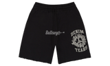 Denim Tears University Black/Grey Shorts-Bullseye Sneaker Boutique