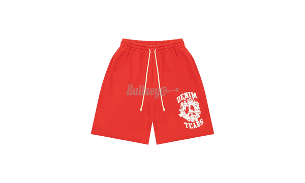 Denim Tears University Red Shorts-balenciaga low-top sneaker