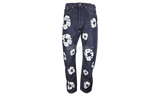 Denim Tears X Levi's Cotton Wreath Jeans Raw Selvedge Indigo-Hiking Boots DEEZEE WS5585-07 Black