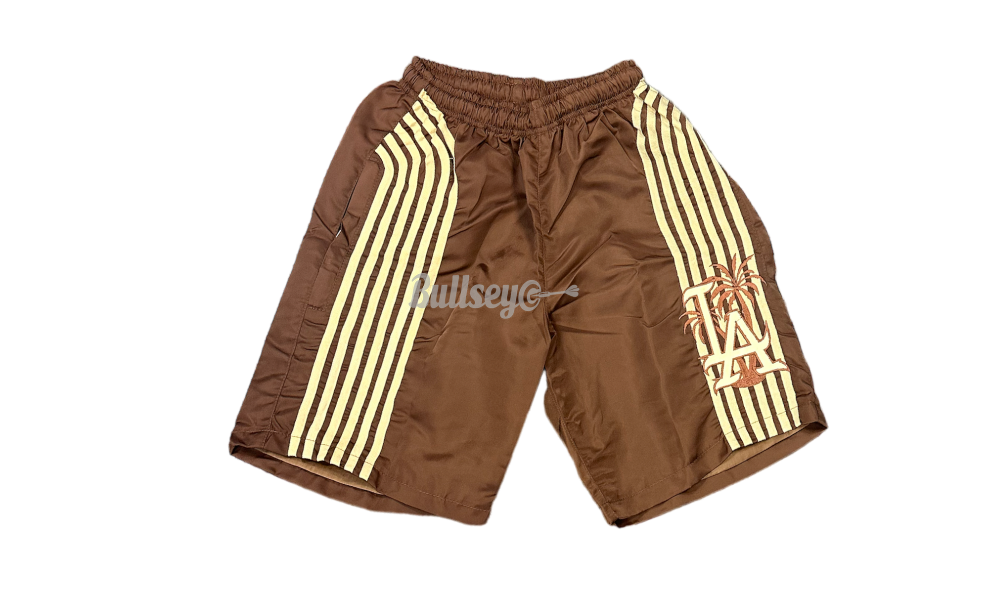 Devoir LA Brown Stripe Shorts-Bullseye Sneaker Boutique