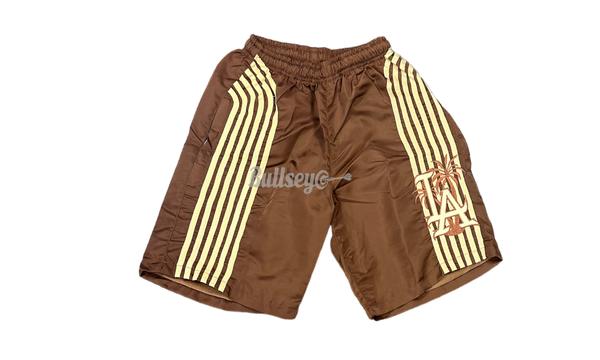 Devoir LA Brown Stripe Shorts-Bullseye Sneaker Boutique