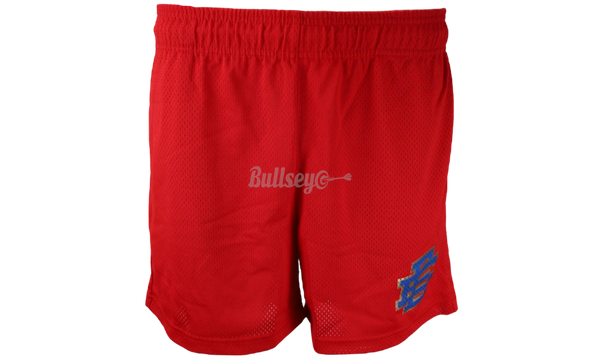 Eric Emanuel EE Basic Shorts Red/Blue/Metallic-Bullseye Bradstreet Sneaker Boutique