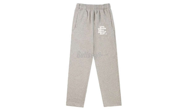 Eric Emanuel EE Heather Gray White Logo Sweatpants-Bullseye Sneaker Boutique