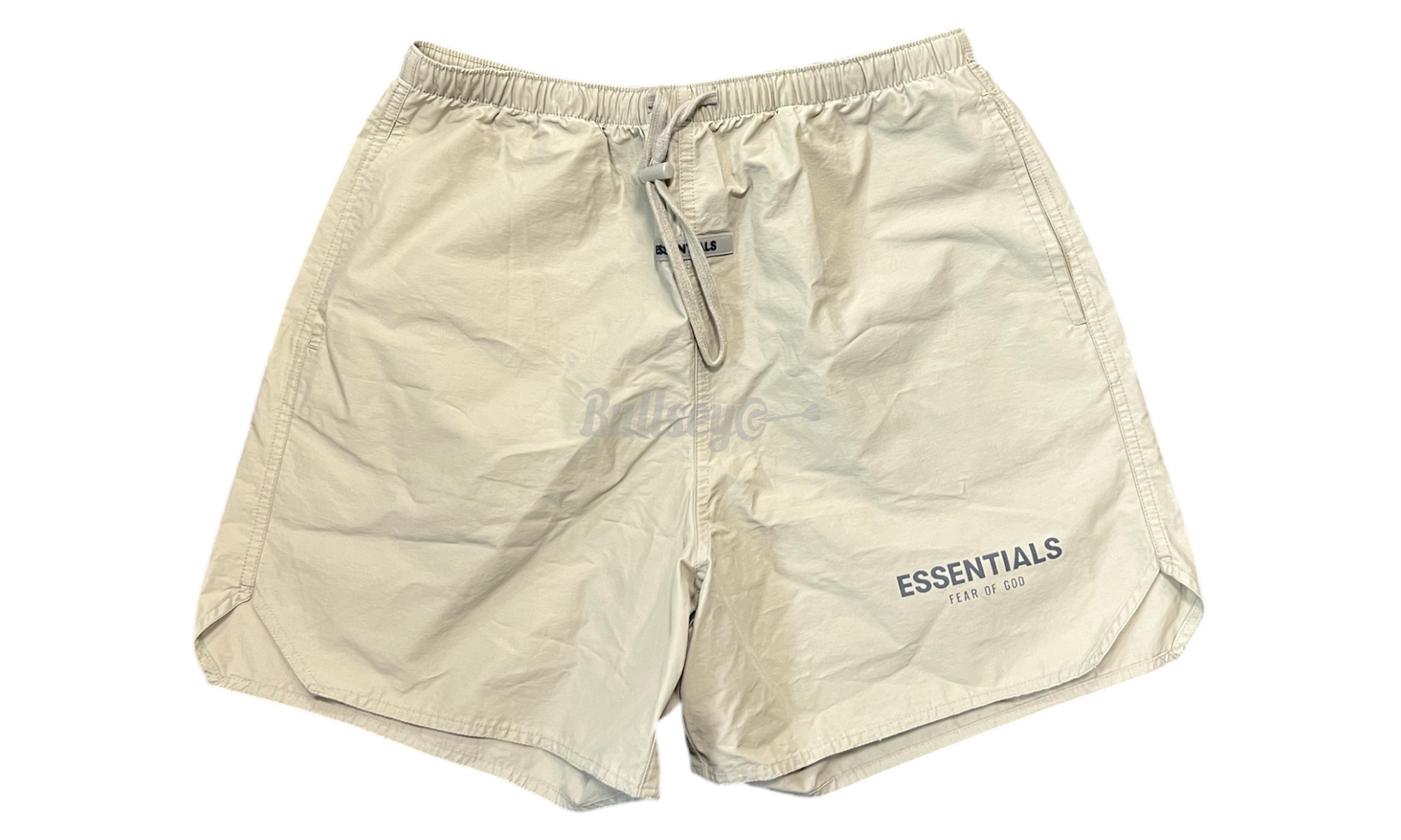 Essentials Taupe Volley Shorts (PreOwned)-Bullseye Sneaker Boutique