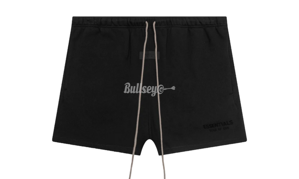 Fear Of God Essentials Black Fleece Sweat Shorts (PreOwned)-Bullseye Sneaker Boutique