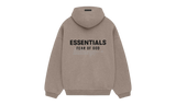 Fear Of God Essentials Core Logo Heather Grey Hoodie