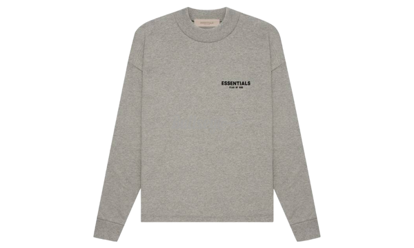 Fear Of God Essentials "Dark Oatmeal" Long-Sleeve T-Shirt (SS22)-Bullseye Sneaker Boutique