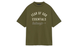 Fear Of God Essentials Jersey Crewneck "Military Olive" T-Shirt-Bullseye Sneaker Boutique