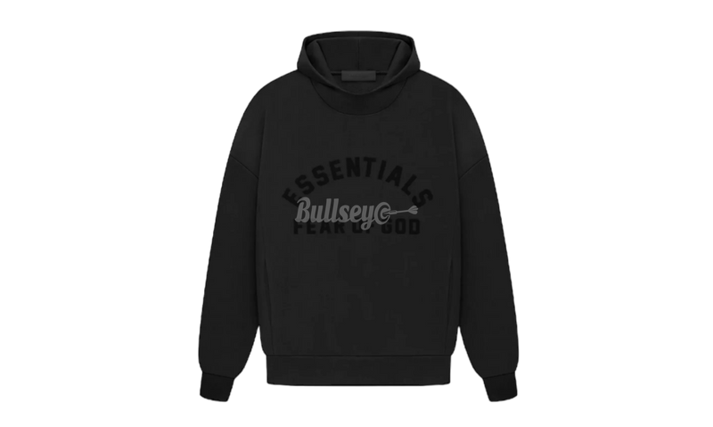 Fear Of God Essentials "Jet Black" Arch logo Hoodie-Sneakers 'Grand Master'