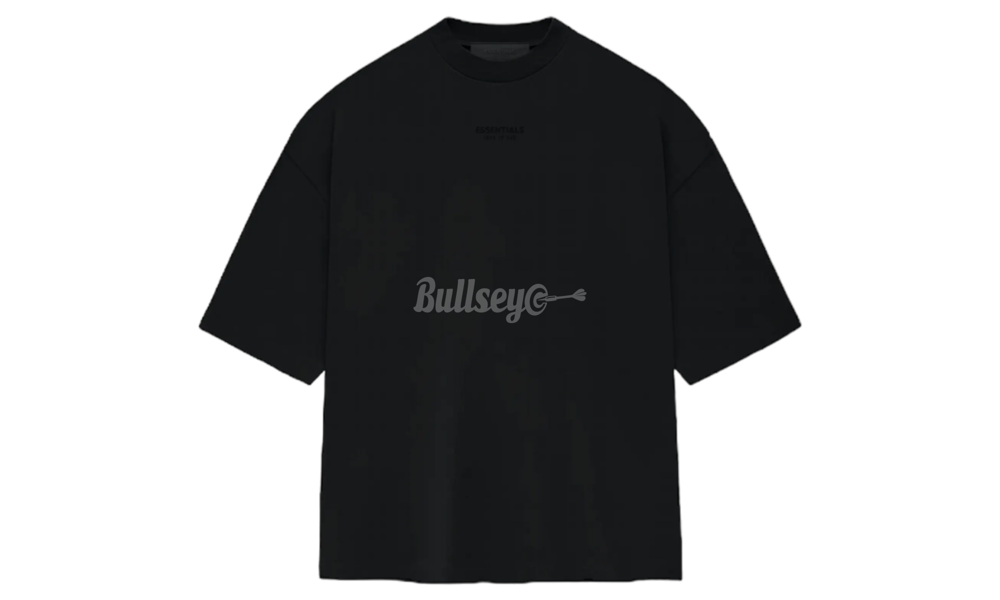 Fear Of God Essentials "Jet Black" Small Logo T-Shirt-Bullseye Sneaker Boutique