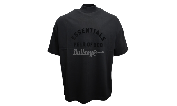 Fear Of God Essentials "Jet Black" T-Shirt-Bullseye Sneaker Boutique