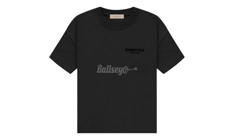 Fear of God Essentials "Black Stretch Limo" T-Shirt (SS22)-Bullseye Sneaker Boutique