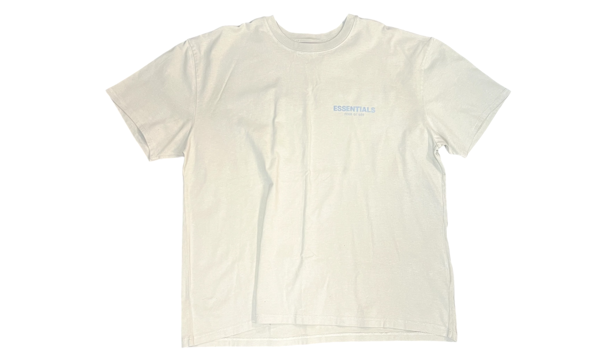 Fear of God Essentials "Concrete" T-Shirt (PreOwned)-Bullseye Sneaker Boutique