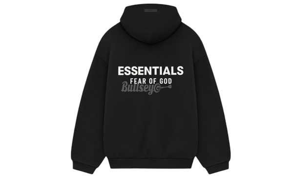 Fear of God Essentials Fleece Black Hoodie (FW24)