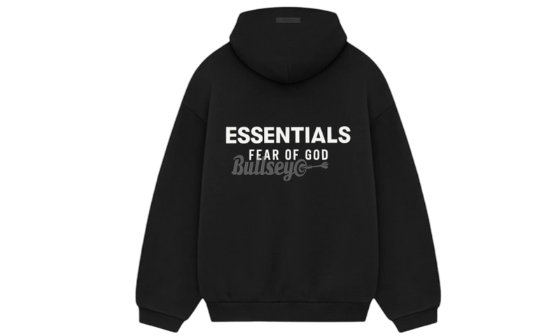 Fear of God Essentials Fleece Black Hoodie (FW24)