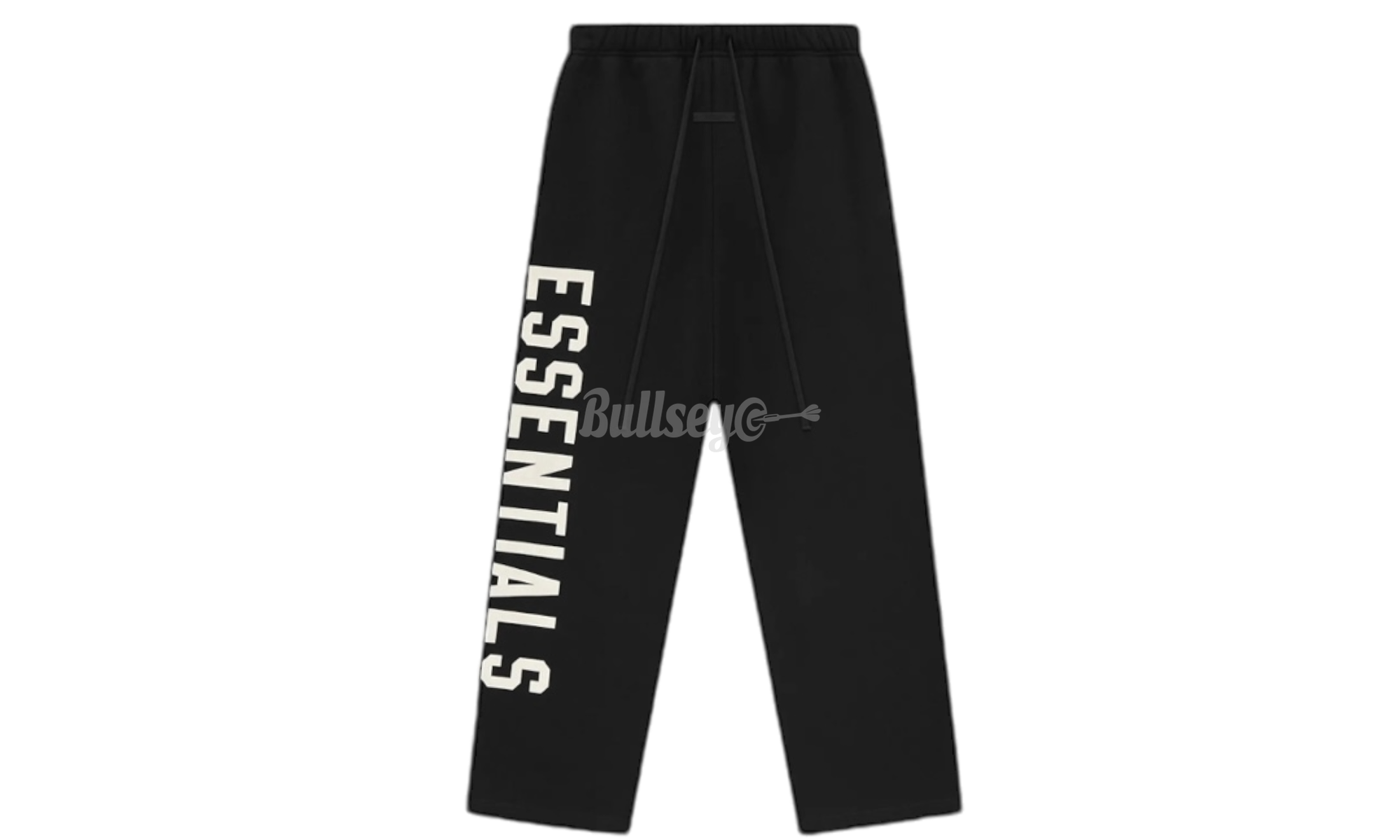 Fear of God Essentials Fleece Relaxed Black Sweatpants-Bullseye Sneaker Boutique