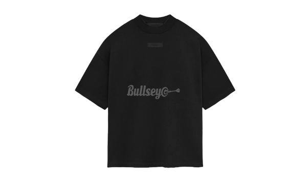Fear of God Essentials Jet Black Crewneck T-Shirt-Bullseye Sneaker Boutique