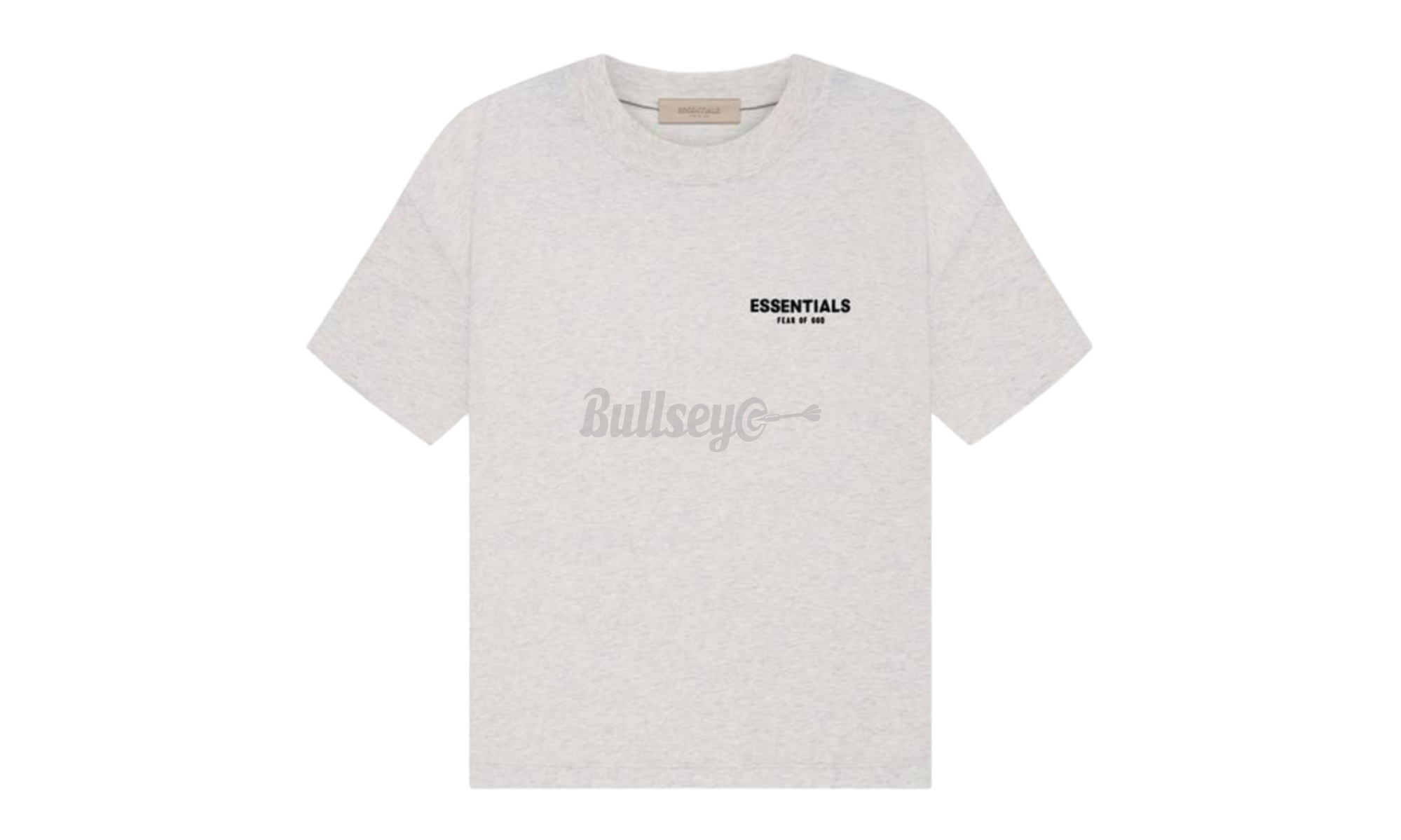 Fear of God Essentials Light Oatmeal T-Shirt (SS22)-Bullseye Sneaker Boutique