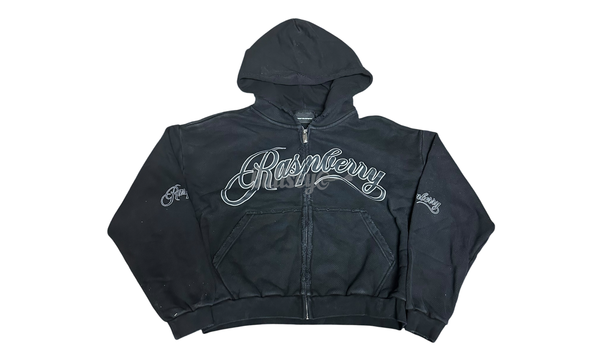 GV Gallery Raspberry Hills Script Black Hoodie-Bullseye Sneaker Boutique