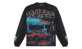 GodSpeed Pitstop Black Wash Long Sleeve T-Shirt-Bullseye Sneaker Boutique