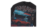 GodSpeed Pitstop Black Wash Thermal Long Sleeve T-Shirt