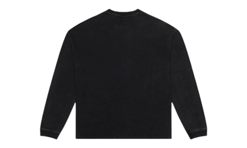 GodSpeed Valentine Black Wash Long Sleeve T-Shirt