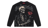 GodSpeed Valentine Black Wash Long Sleeve T-Shirt-Bullseye Sneaker Boutique