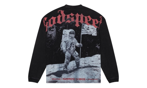 Godspeed Apollo 11 Black Longsleeve T-Shirt-Urlfreeze Sneakers Sale Online