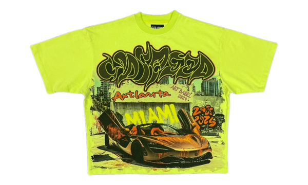 Godspeed Art Basel Miami Artlanta Slime Green T-Shirt-Bullseye Sneaker Boutique