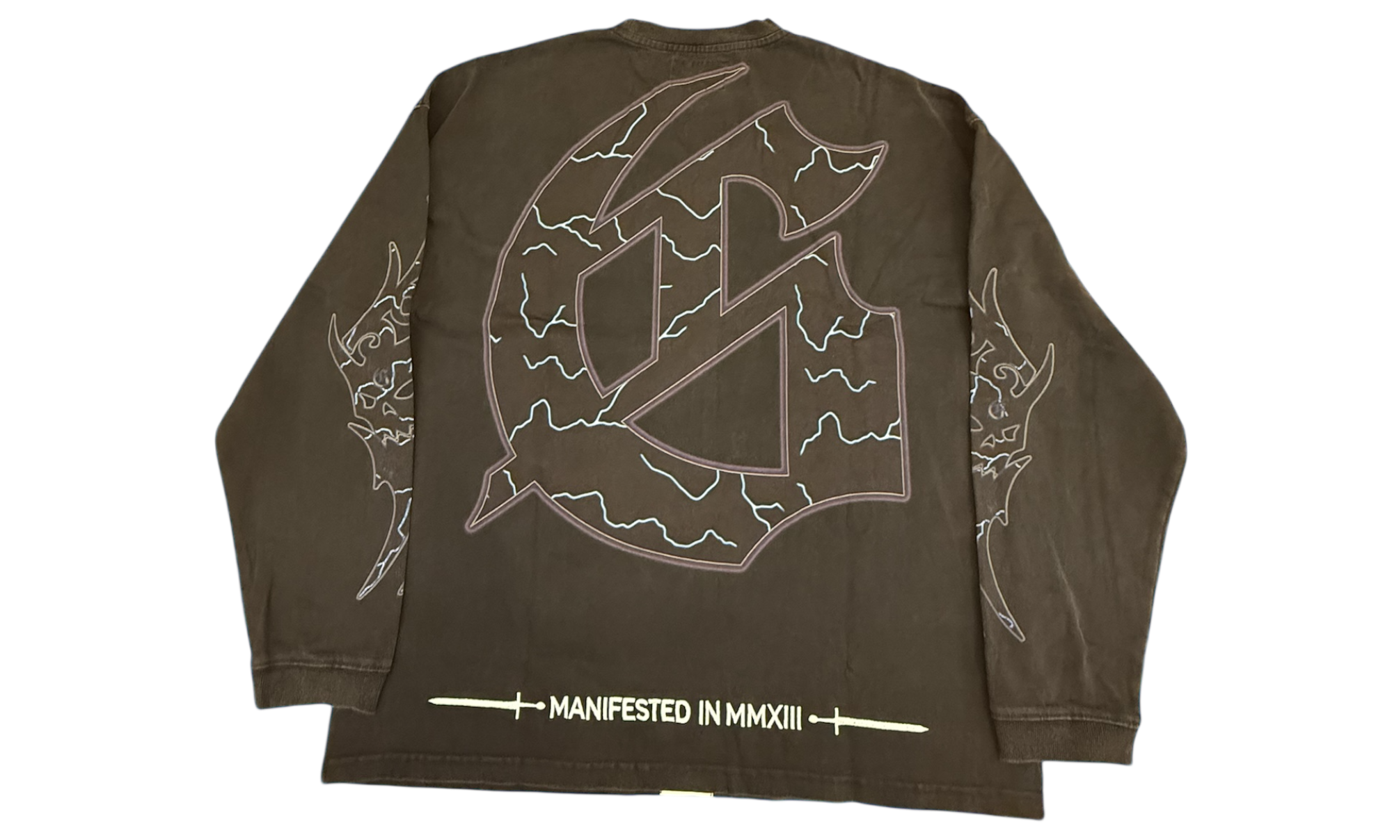 Godspeed B.M.X Washed Black Longsleeve T-Shirt