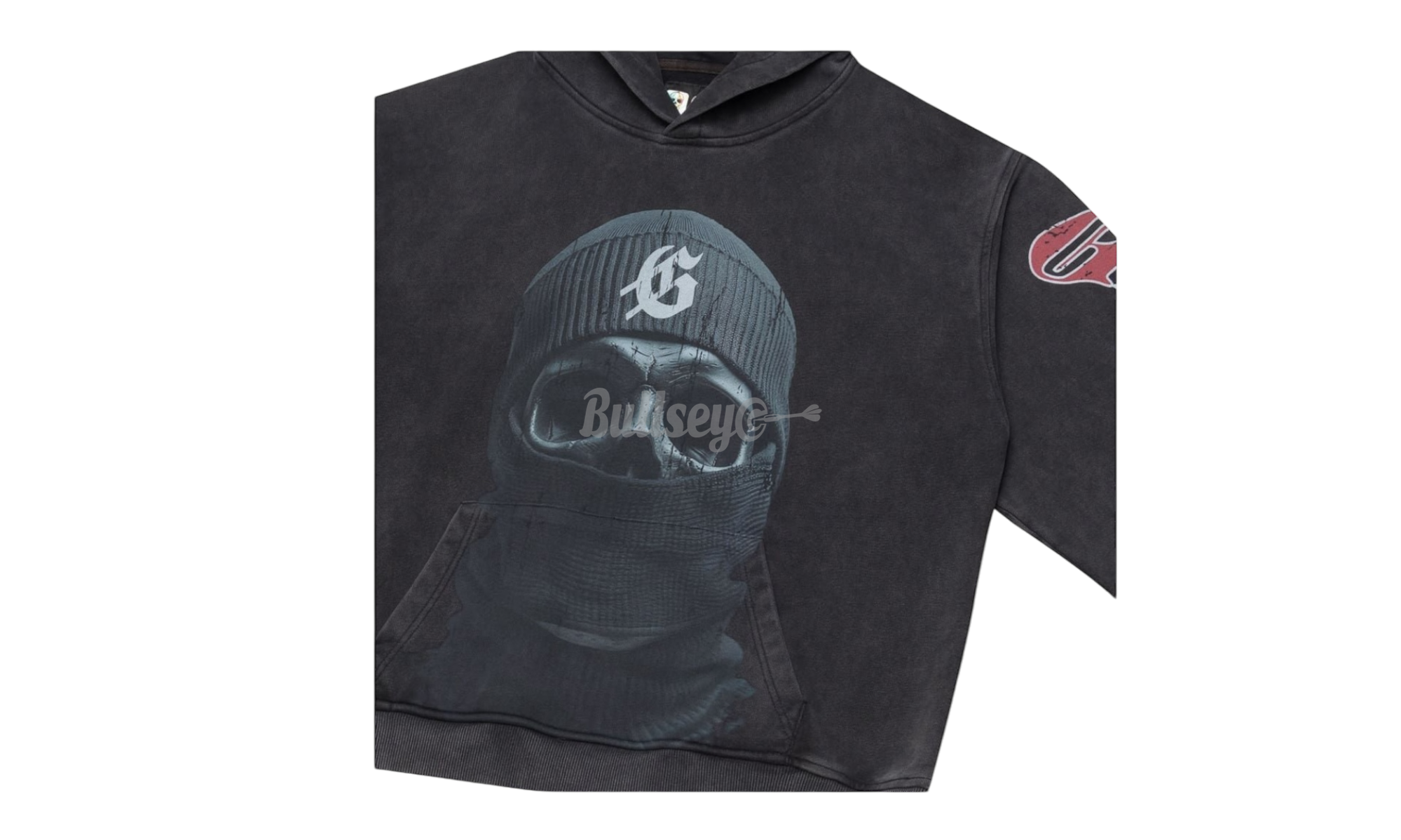 Godspeed Balaclava Washed Black Hoodie