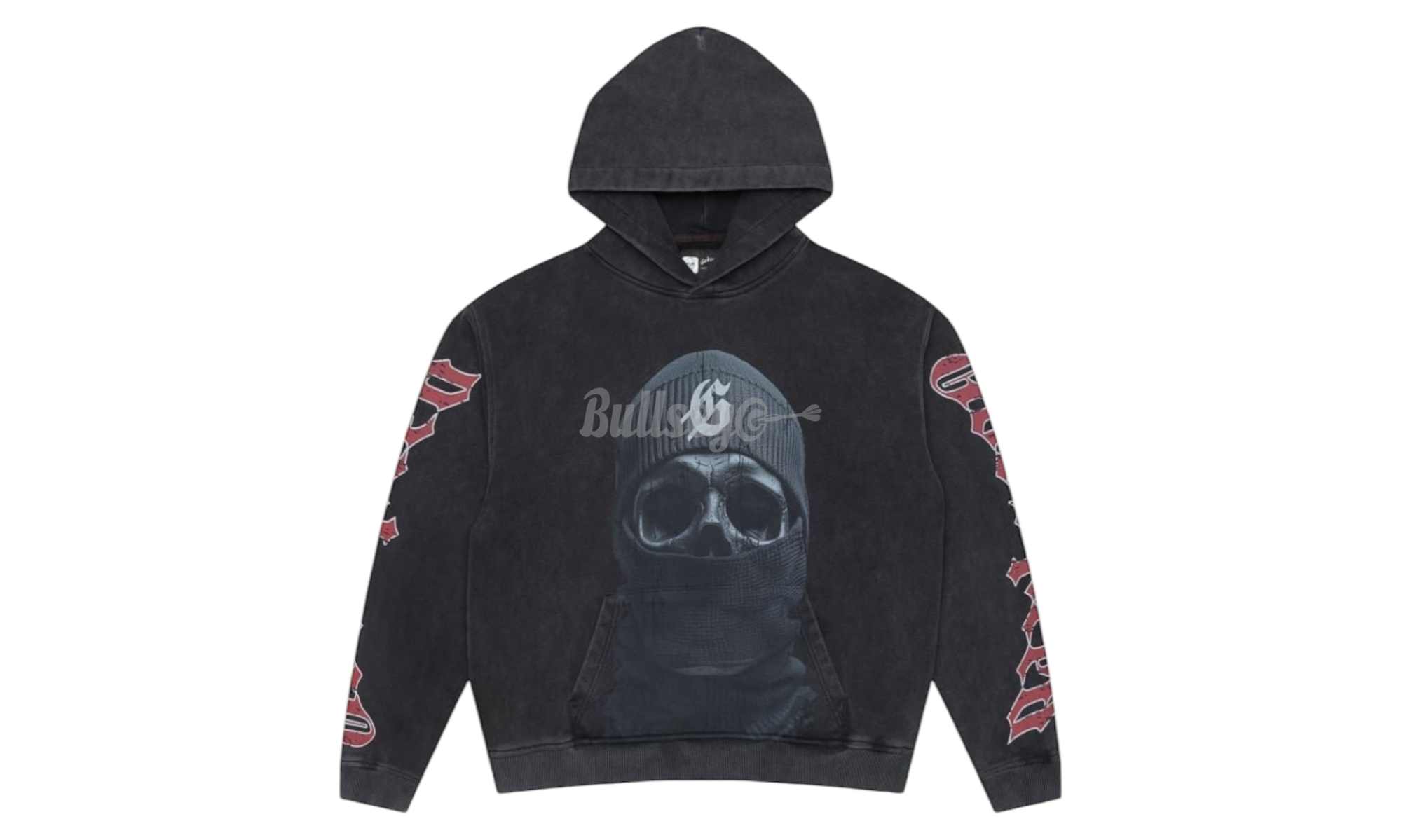 Godspeed Balaclava Washed Black Hoodie-Bullseye Sneaker Boutique