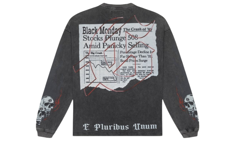 Godspeed Black Monday Grey Wash Longsleeve T-Shirt