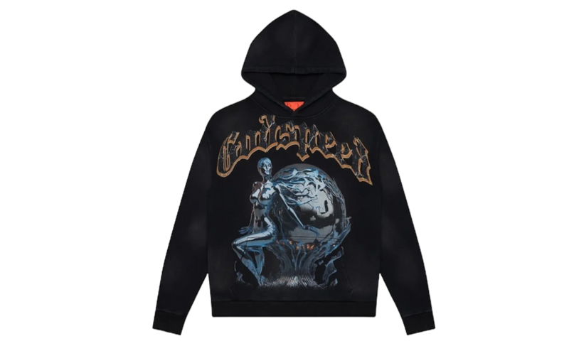 Godspeed Chrome Seduction Wash Black Hoodie-Bullseye Sneaker Boutique