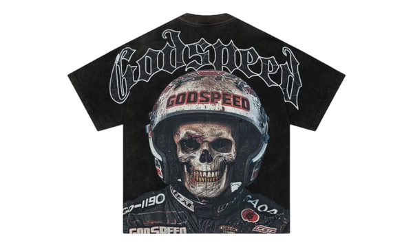 Godspeed Crash Out Washed Black T-Shirt-Bullseye Sneaker Boutique